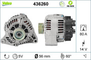 436260 Alternátor VALEO RE-GEN REMANUFACTURED VALEO