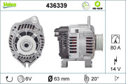 436339 Alternátor VALEO RE-GEN REMANUFACTURED VALEO