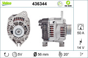 436344 Alternátor VALEO RE-GEN REMANUFACTURED VALEO