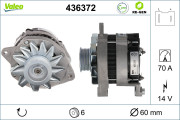 436372 Alternátor VALEO RE-GEN REMANUFACTURED VALEO