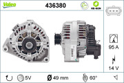 436380 generátor VALEO RE-GEN REMANUFACTURED VALEO