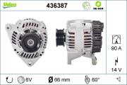 436387 Alternátor VALEO RE-GEN REMANUFACTURED VALEO