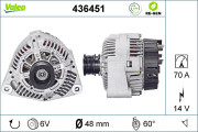 436451 Alternátor VALEO RE-GEN REMANUFACTURED VALEO