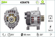 436476 generátor VALEO RE-GEN REMANUFACTURED VALEO