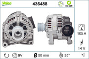 436488 Alternátor VALEO RE-GEN REMANUFACTURED VALEO