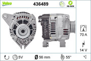 436489 Alternátor VALEO RE-GEN REMANUFACTURED VALEO