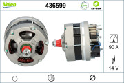 436599 Alternátor VALEO RE-GEN REMANUFACTURED VALEO