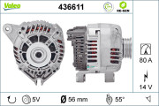 436611 Alternátor VALEO RE-GEN REMANUFACTURED VALEO