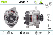 436615 Alternátor VALEO RE-GEN REMANUFACTURED VALEO