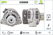 436668 generátor VALEO RE-GEN REMANUFACTURED VALEO