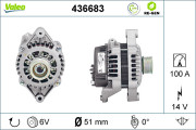 436683 Alternátor VALEO RE-GEN REMANUFACTURED VALEO