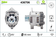 436706 Alternátor VALEO RE-GEN REMANUFACTURED VALEO