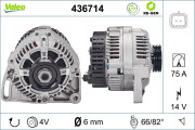 436714 Alternátor VALEO RE-GEN REMANUFACTURED VALEO