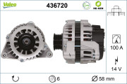 436720 Alternátor VALEO RE-GEN REMANUFACTURED VALEO