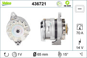 436721 Alternátor VALEO RE-GEN REMANUFACTURED VALEO