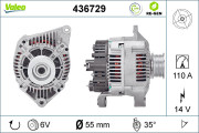 436729 generátor VALEO RE-GEN REMANUFACTURED VALEO