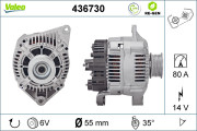 436730 Alternátor VALEO RE-GEN REMANUFACTURED VALEO