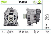 436732 generátor VALEO RE-GEN REMANUFACTURED VALEO