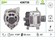 436735 Alternátor VALEO RE-GEN REMANUFACTURED VALEO