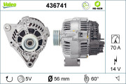 436741 Alternátor VALEO RE-GEN REMANUFACTURED VALEO