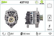 437112 Alternátor VALEO RE-GEN REMANUFACTURED VALEO