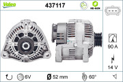 437117 Alternátor VALEO RE-GEN REMANUFACTURED VALEO