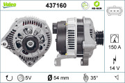 437160 Alternátor VALEO RE-GEN REMANUFACTURED VALEO