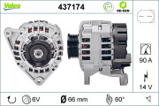 437174 Alternátor VALEO RE-GEN REMANUFACTURED VALEO