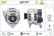 437177 Alternátor VALEO RE-GEN REMANUFACTURED VALEO