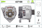 437189 Alternátor VALEO RE-GEN REMANUFACTURED VALEO