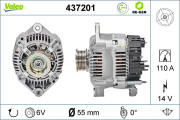 437201 Alternátor VALEO RE-GEN REMANUFACTURED VALEO