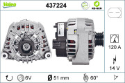 437224 Alternátor VALEO RE-GEN REMANUFACTURED VALEO