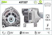 437227 Alternátor VALEO RE-GEN REMANUFACTURED VALEO