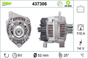 437306 Alternátor VALEO RE-GEN REMANUFACTURED VALEO