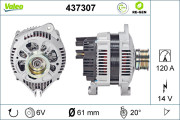 437307 Alternátor VALEO RE-GEN REMANUFACTURED VALEO