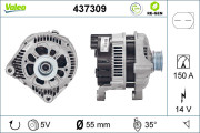 437309 Alternátor VALEO RE-GEN REMANUFACTURED VALEO