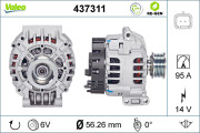 437311 Alternátor VALEO RE-GEN REMANUFACTURED VALEO