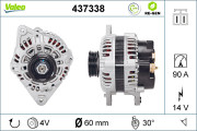 437338 Alternátor VALEO RE-GEN REMANUFACTURED VALEO