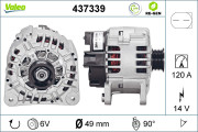 437339 Alternátor VALEO RE-GEN REMANUFACTURED VALEO