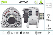 437340 Alternátor VALEO RE-GEN REMANUFACTURED VALEO