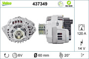 437349 Alternátor VALEO RE-GEN REMANUFACTURED VALEO