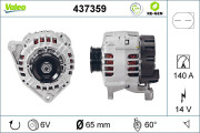 437359 Alternátor VALEO RE-GEN REMANUFACTURED VALEO