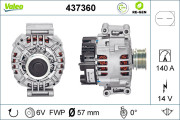 437360 Alternátor VALEO RE-GEN REMANUFACTURED VALEO