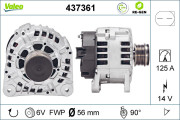 437361 Alternátor VALEO RE-GEN REMANUFACTURED VALEO