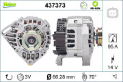 437373 Alternátor VALEO RE-GEN REMANUFACTURED VALEO