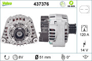 437376 Alternátor VALEO RE-GEN REMANUFACTURED VALEO