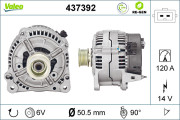 437392 Alternátor VALEO RE-GEN REMANUFACTURED VALEO