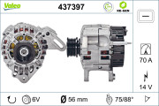 437397 Alternátor VALEO RE-GEN REMANUFACTURED VALEO