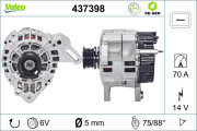 437398 Alternátor VALEO RE-GEN REMANUFACTURED VALEO