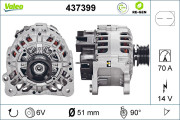 437399 Alternátor VALEO RE-GEN REMANUFACTURED VALEO